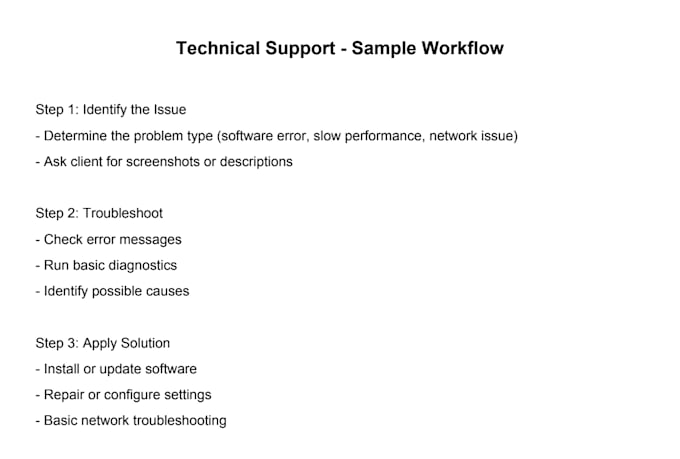fix your computer or software issues remotely